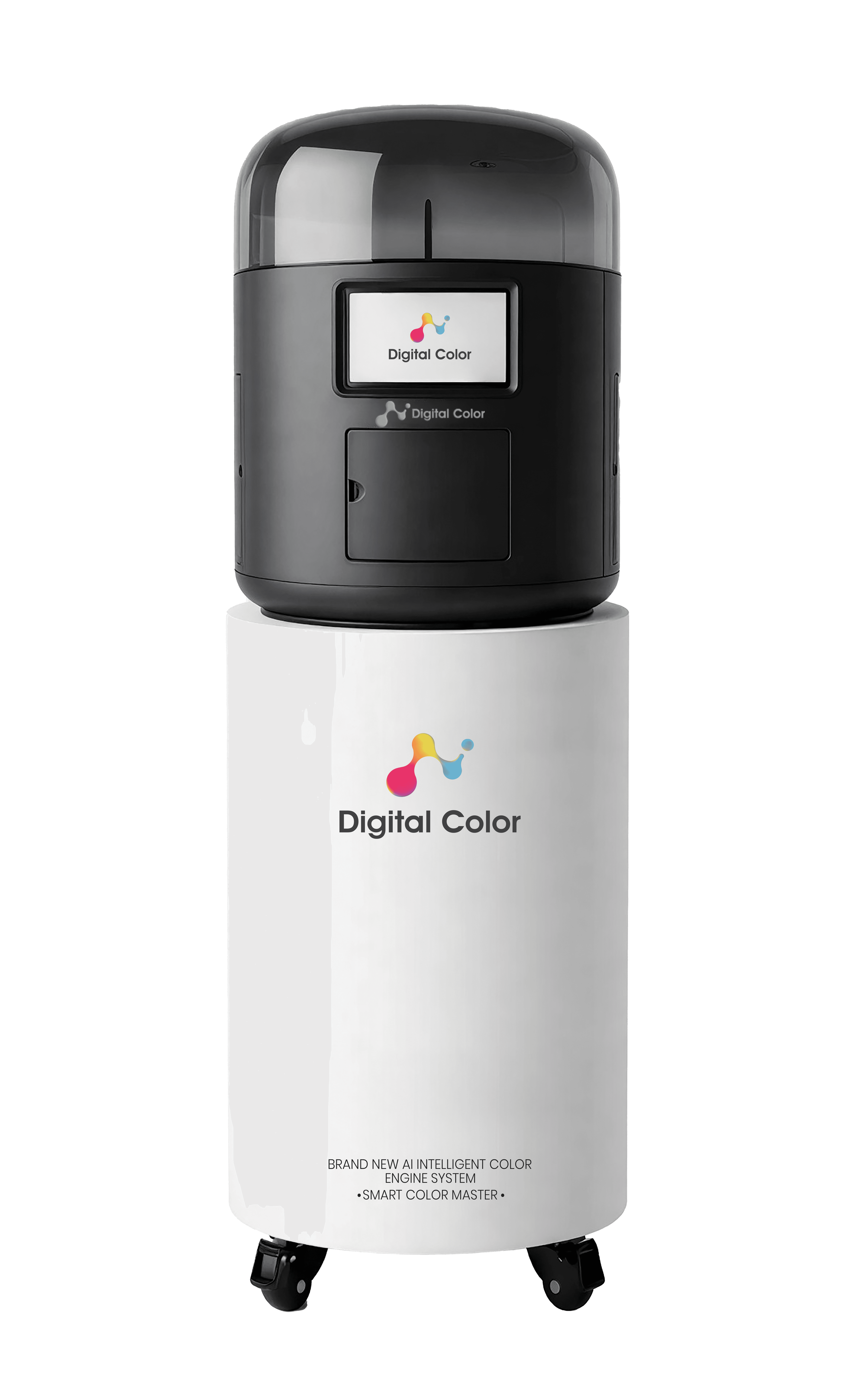 Black digital color machine