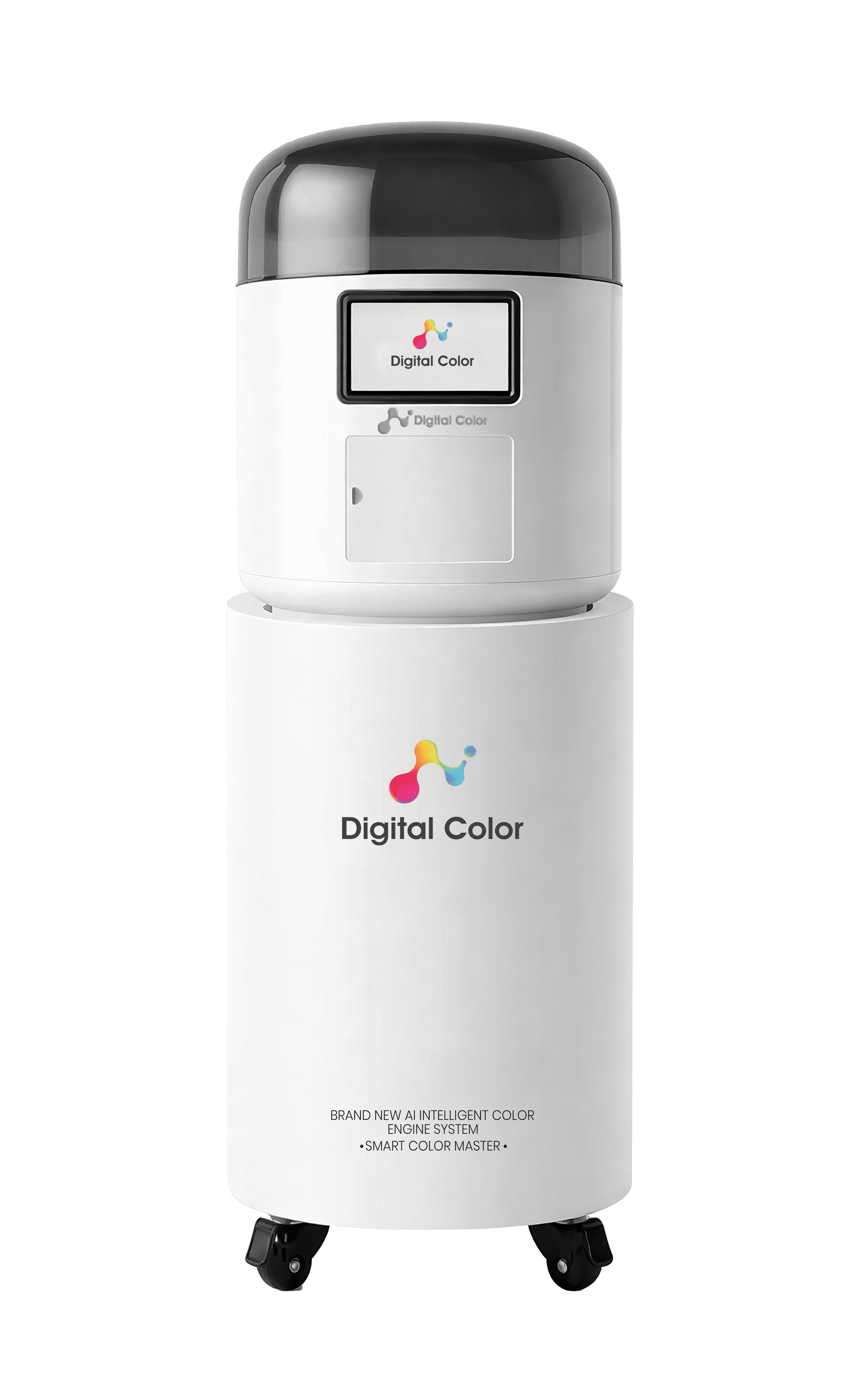 White digital color machine